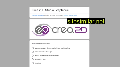 crea2d.fr alternative sites