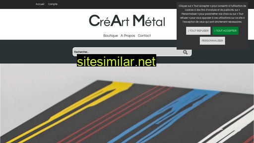 creartmetal.fr alternative sites