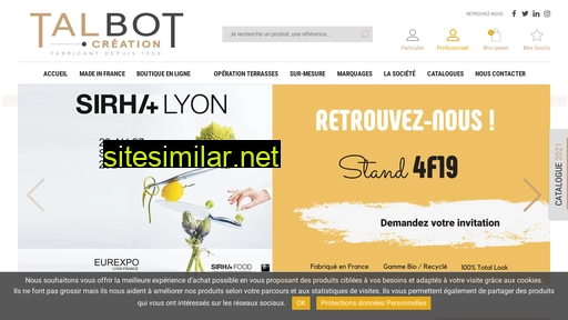 creation-talbot.fr alternative sites