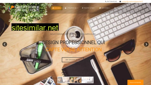 creationsitepascher.fr alternative sites