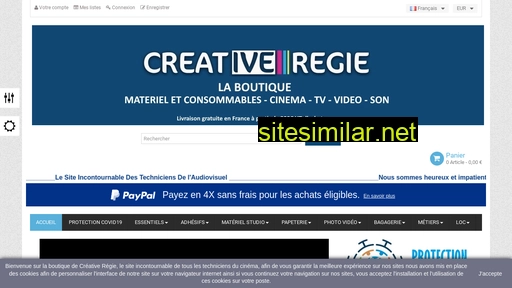 creativeregie-boutique.fr alternative sites