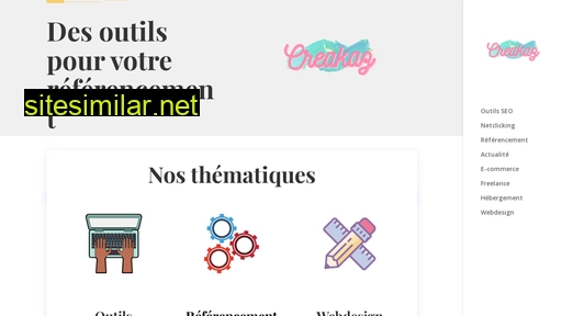 creakaz.fr alternative sites