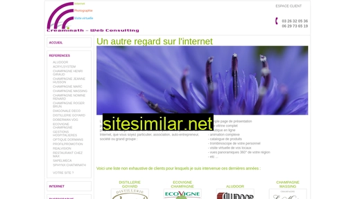 creaminath.fr alternative sites