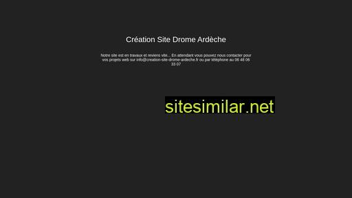 creation-site-drome-ardeche.fr alternative sites