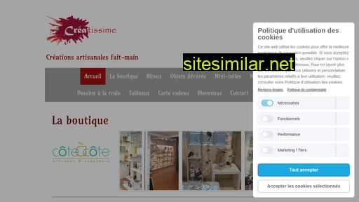 creatissime.fr alternative sites
