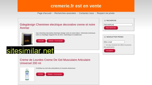 cremerie.fr alternative sites