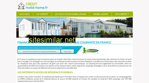 credit-mobil-home.fr alternative sites