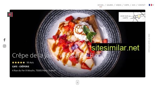 crepedelajoie-restaurant.fr alternative sites