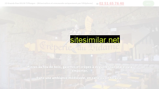 creperie-pizzeria-vidame.fr alternative sites