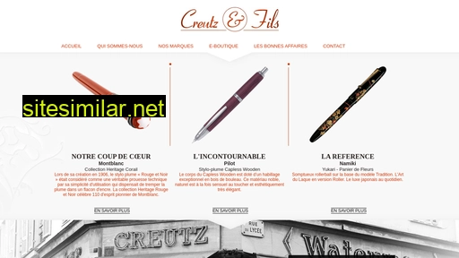 creutz.fr alternative sites