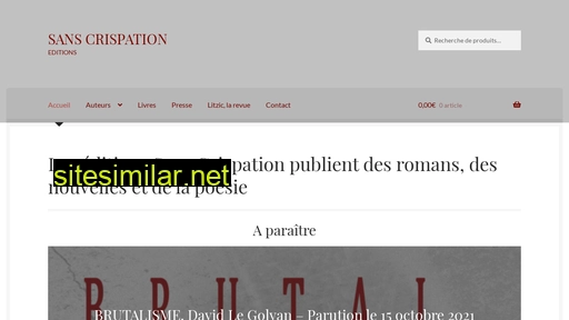 crispation-editions.fr alternative sites