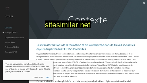critis.fr alternative sites