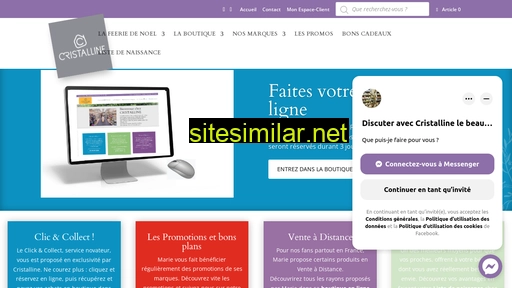 cristalline-lebeausset.fr alternative sites