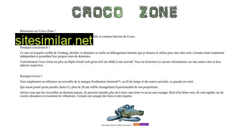 crocozone.fr alternative sites