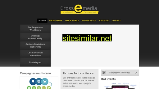 crossemedia.fr alternative sites