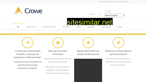 crowe-rsa.fr alternative sites