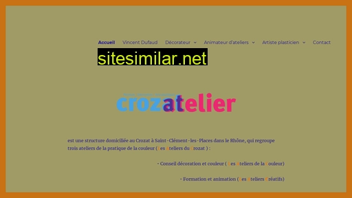 crozatelier.fr alternative sites
