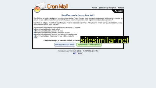 cronmail.fr alternative sites