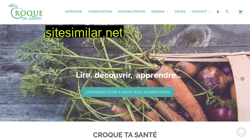 croquetasante.fr alternative sites