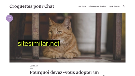 croquettespourchat.fr alternative sites