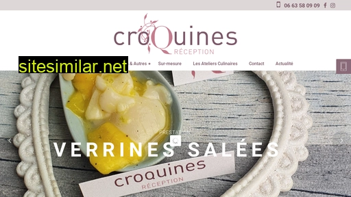 croquinesreception.fr alternative sites