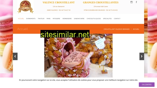 croustillant-valence-granges.fr alternative sites