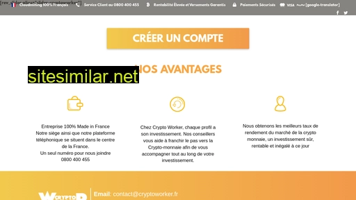 cryptoworker.fr alternative sites