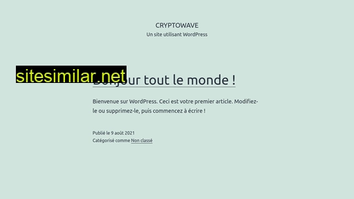 cryptowave.fr alternative sites