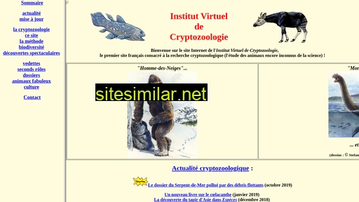 cryptozoo.pagesperso-orange.fr alternative sites