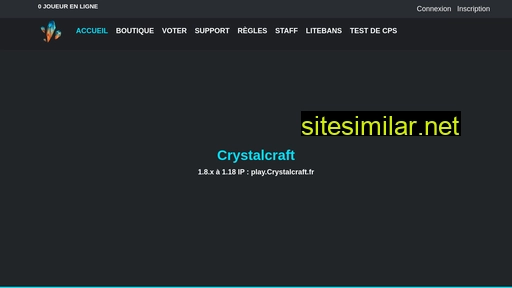 crystalcraft.fr alternative sites