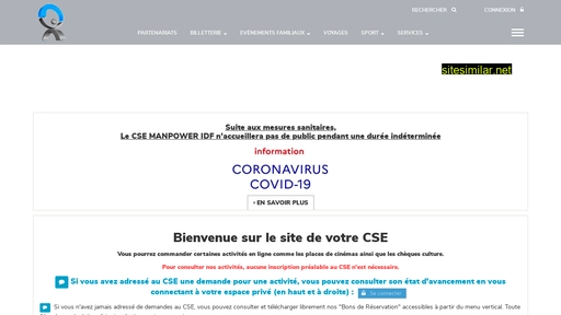 csemanpoweridf.fr alternative sites