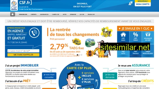 csf.fr alternative sites