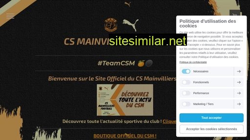 csmainvilliersfootball.fr alternative sites