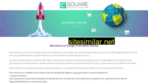 Csquare-startup similar sites