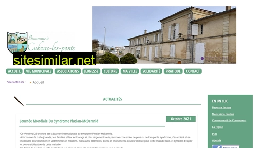 cubzaclesponts.fr alternative sites