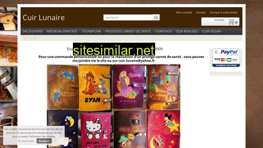 cuirlunaire.fr alternative sites