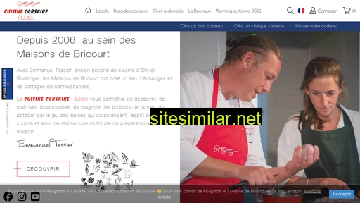cuisine-corsaire.fr alternative sites