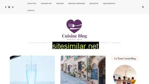 cuisineblog.fr alternative sites