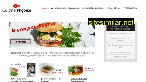 cuisinenicoise.fr alternative sites