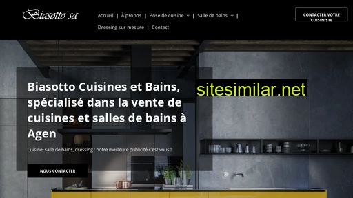 cuisines-biasotto.fr alternative sites