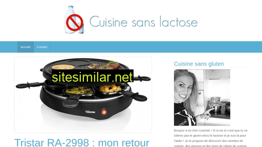 cuisinesansglutensanslactose.fr alternative sites