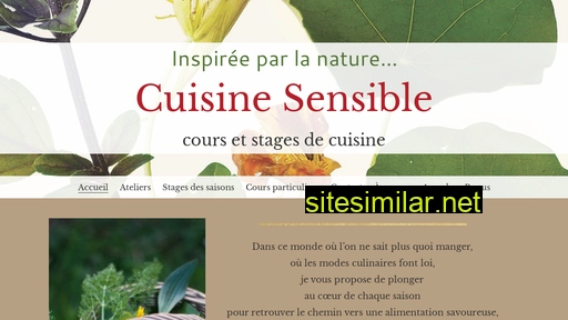 cuisinesensible.fr alternative sites