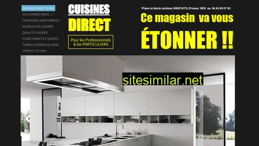 cuisinespau.fr alternative sites