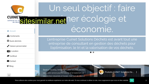 cuinet-solutions-dechets.fr alternative sites