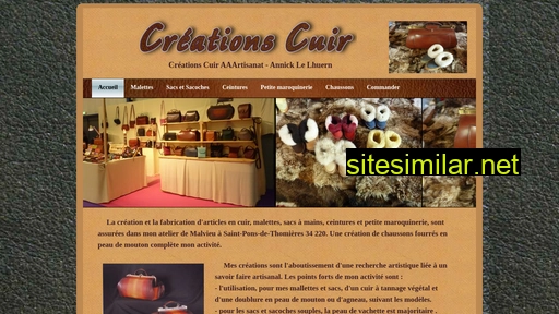 cuircreation.fr alternative sites