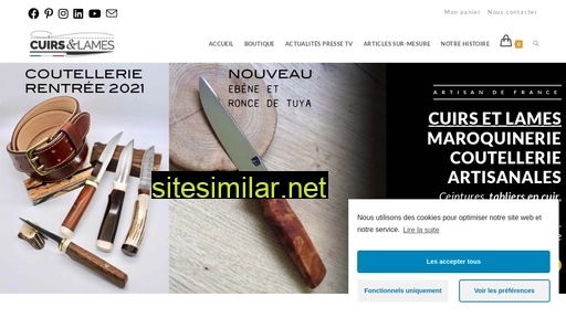 cuirsetlames.fr alternative sites