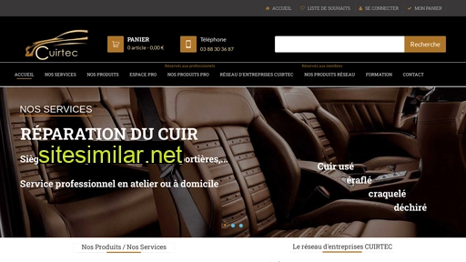 cuirtec.fr alternative sites