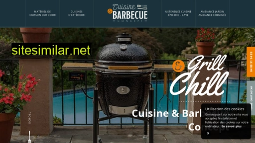 cuisinebarbecueconcept.fr alternative sites