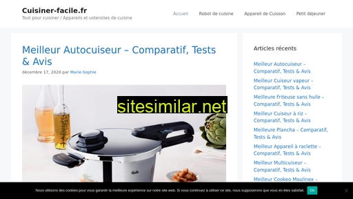 cuisiner-facile.fr alternative sites