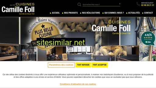 cuisinescamillefoll.fr alternative sites